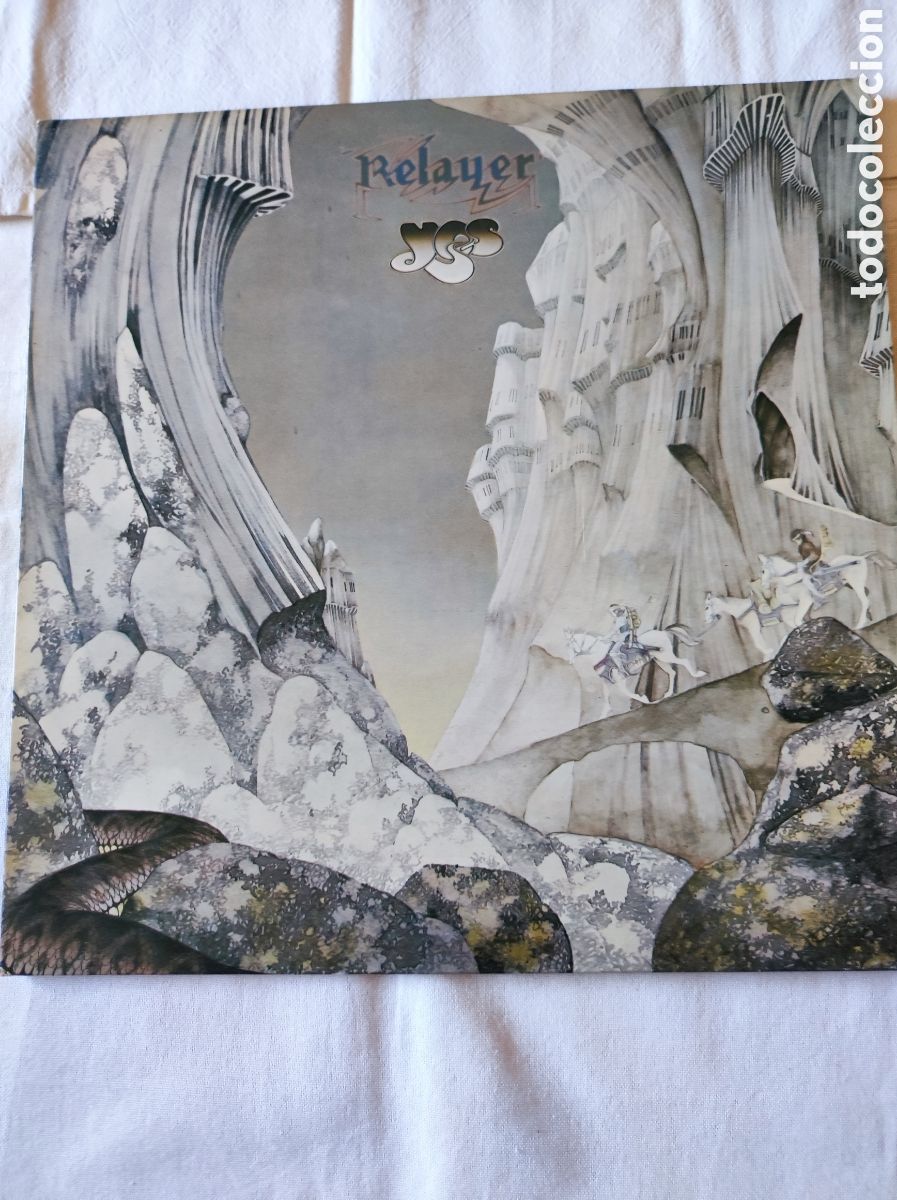 Discos de vinilo: YES - RELAYER (1974 ATL 50096) - Foto 5