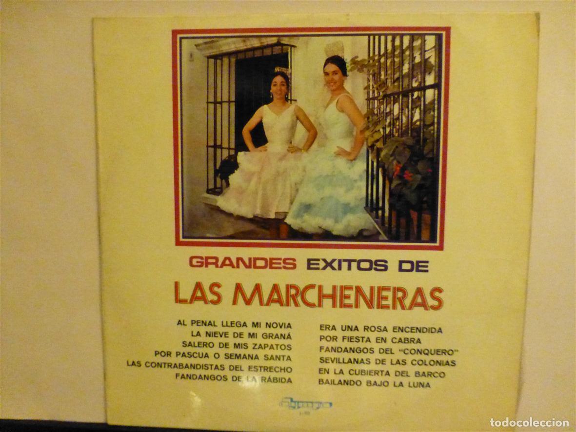 Discos de vinilo: Disco Vinilo Long Play LP - Los Grandes &Eacute;xitos de las Marcheneras - Olympo A&ntilde;o 1974