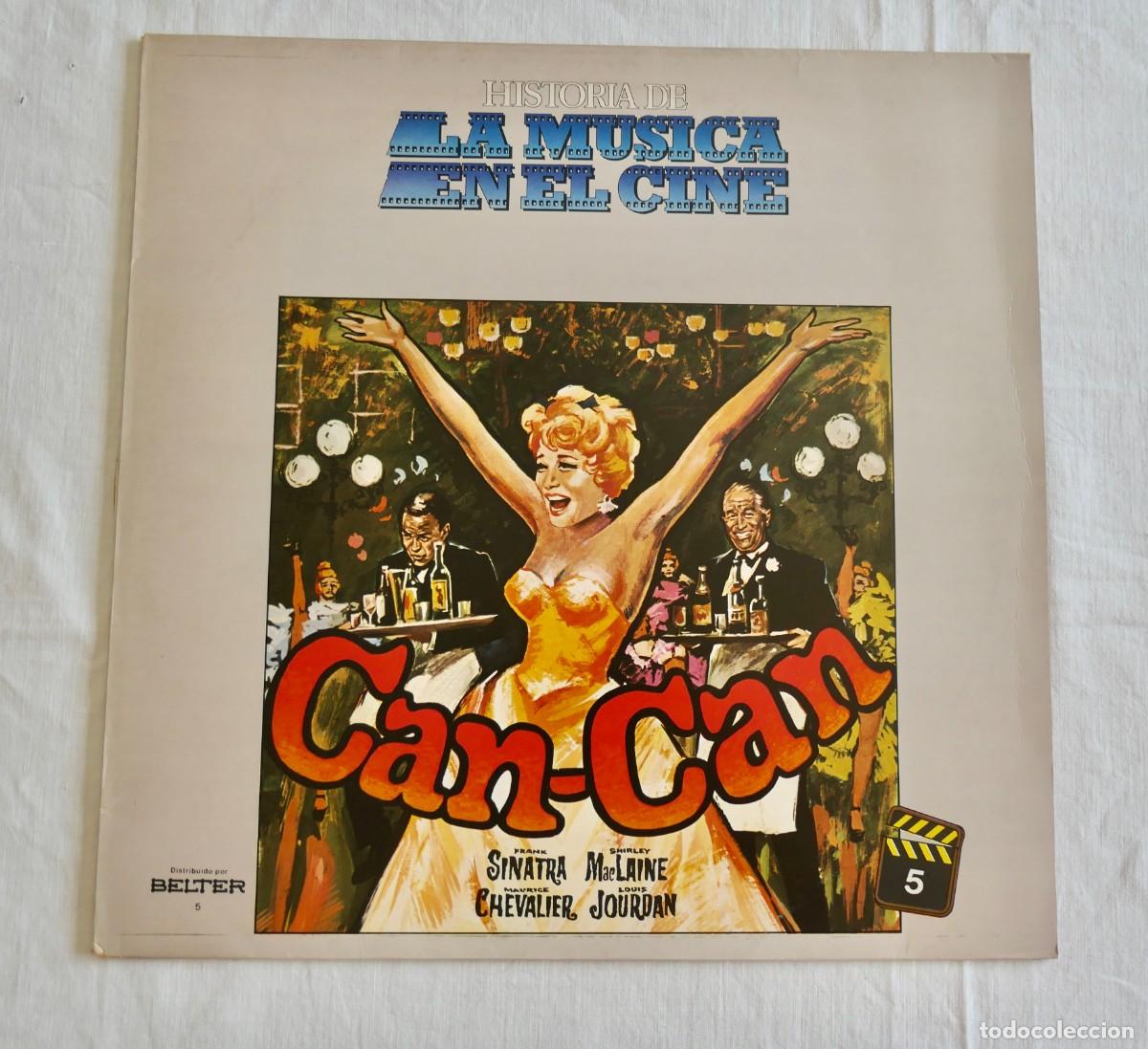 Discos de vinilo: CAN-CAN - BANDA SONORA ORIGINAL - FRANK SINATRA, MACLAINE - VINILO LP - BELTER