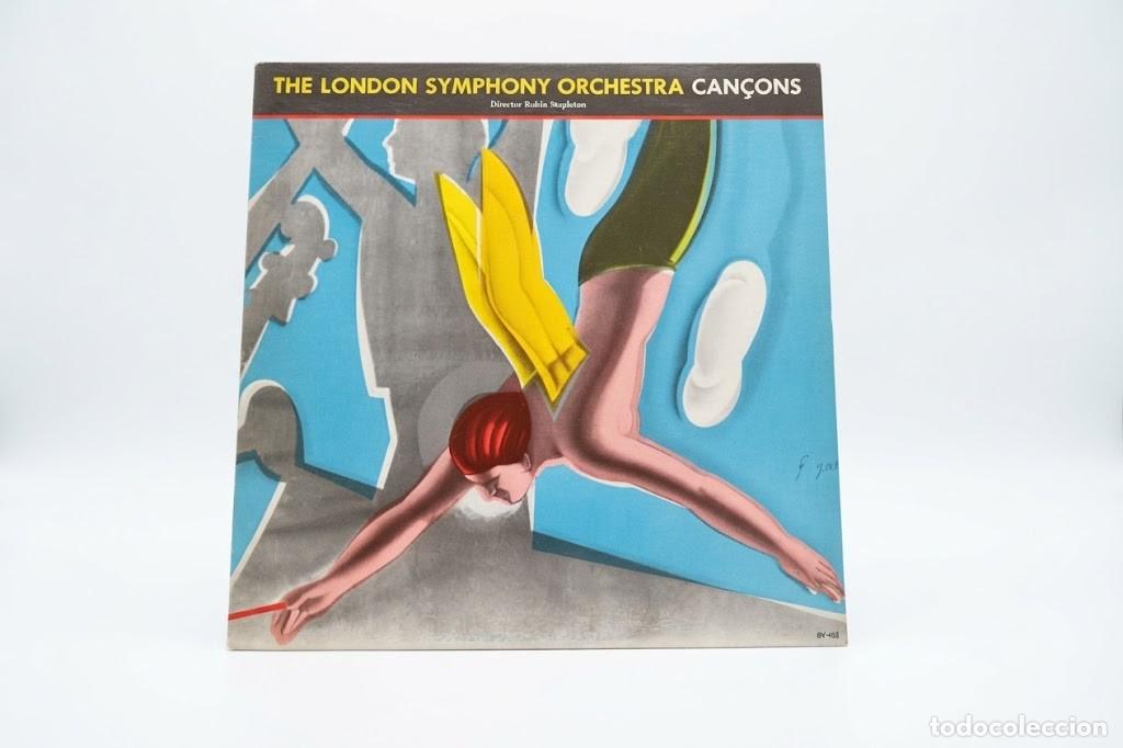 Discos de vinilo: THE LONDON SYMPHONY ORCHESTRA - CAN&Ccedil;ONS (SERRAT) - VINILO LP - ZAFIRO/SERDISCO 1983