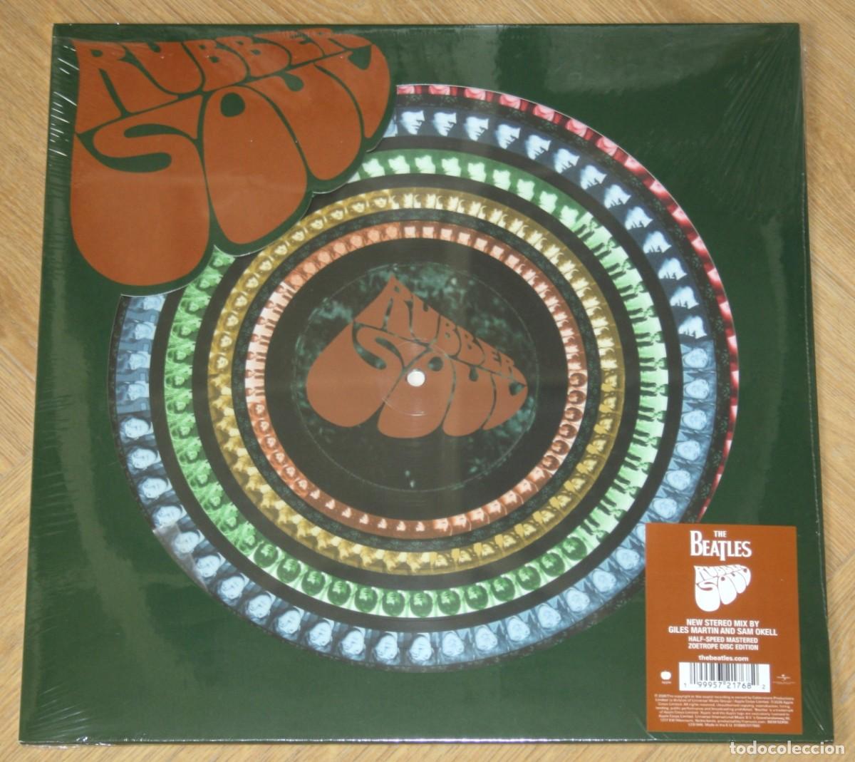Discos de vinilo: THE BEATLES - RUBBER SOUL 2026 Mix ZOETROPE LP Vinyl Limited Edition NEW vinilo