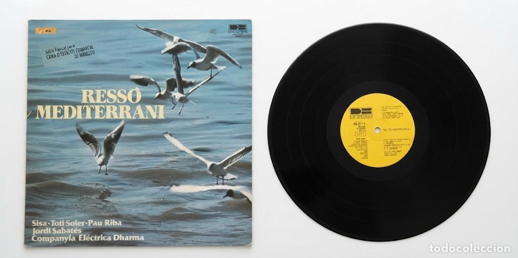 Discos de vinilo: RESSO MEDITERRANI - SISA, PAU RIBA, DHARMA, TOTI SOLER - VINILO LP EDIGSA 1978