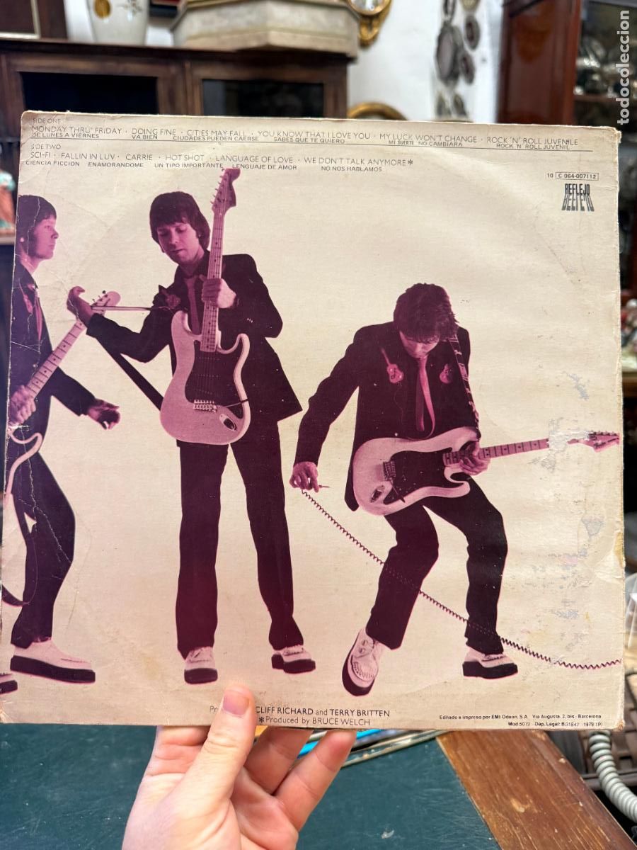 Discos de vinilo: LP CLIFF RICHARD - ROCK&acute;N ROLL JUVENILE - Foto 2