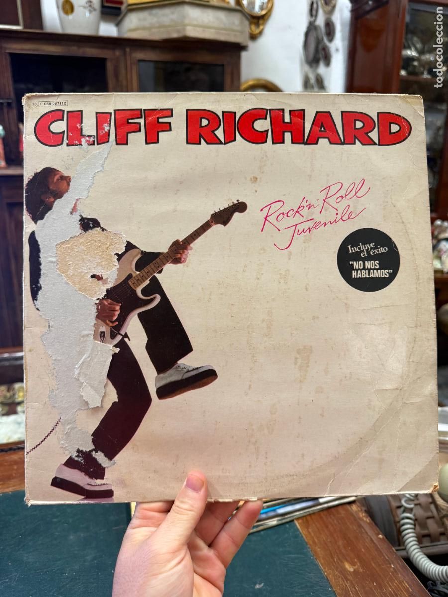 Discos de vinilo: LP CLIFF RICHARD - ROCK&acute;N ROLL JUVENILE