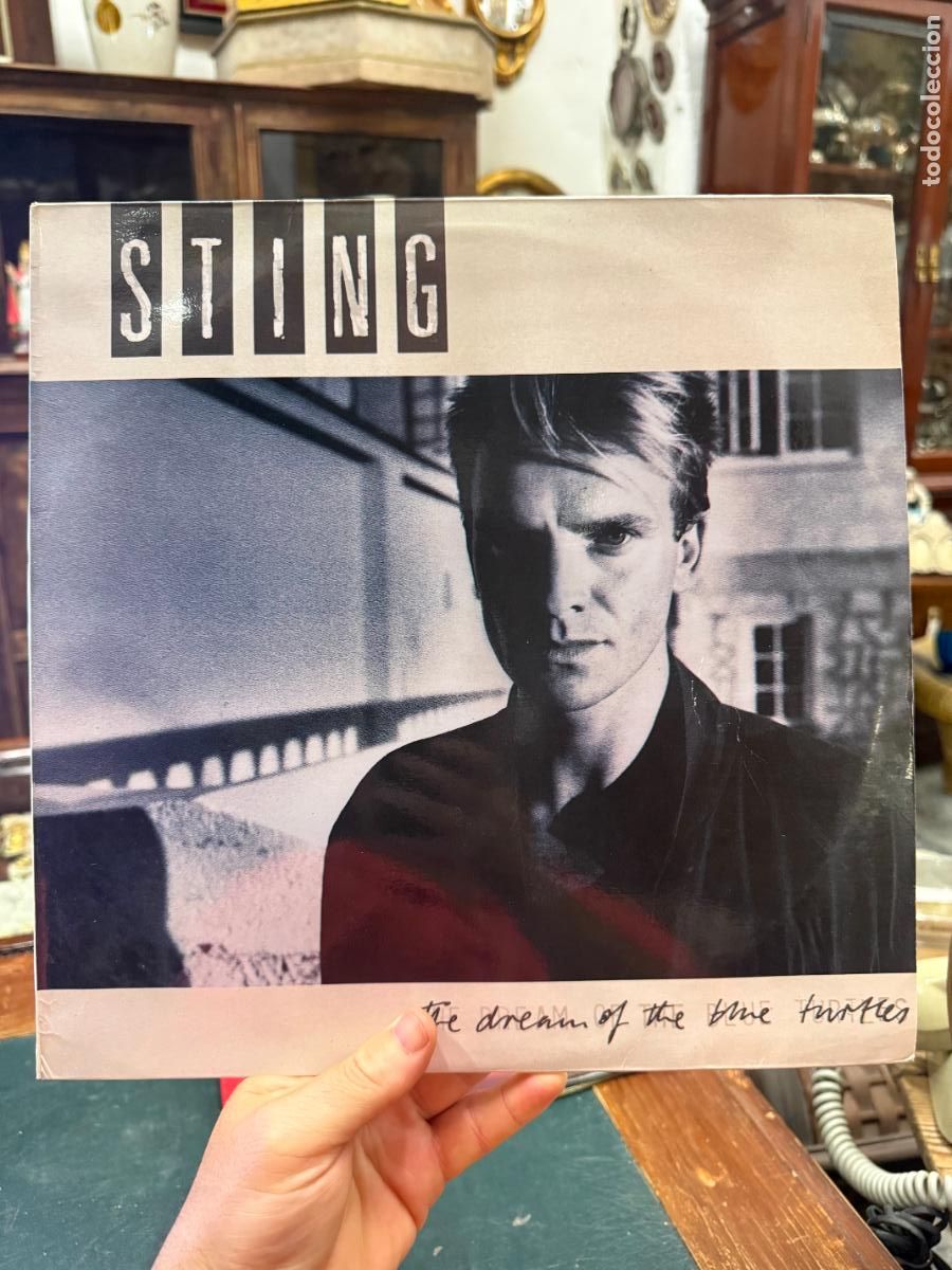 Discos de vinilo: LP STING - THE DREAM OF THE BLUE TURTLE