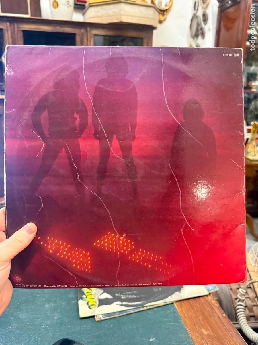Discos de vinilo: LP BEE GEES - SPIRITS HAVING FLOWN - Foto 2
