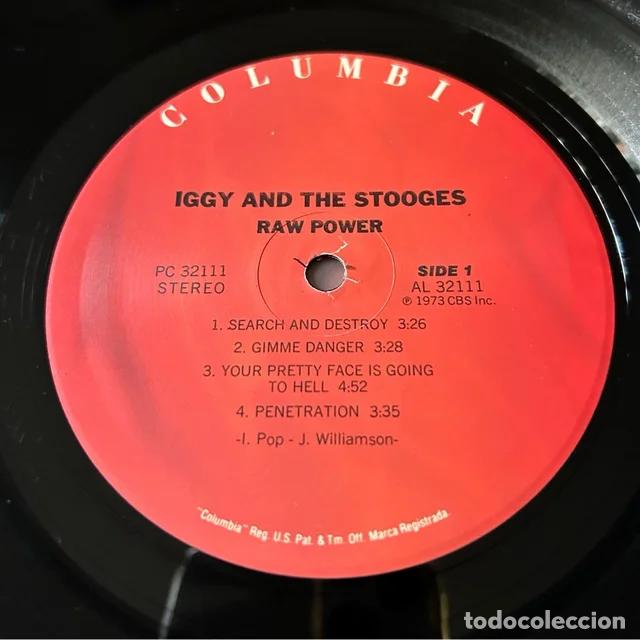 Discos de vinilo: Iggy Pop & the Stooges - Raw Power LP - Foto 4