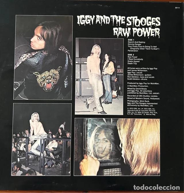 Discos de vinilo: Iggy Pop & the Stooges - Raw Power LP - Foto 2