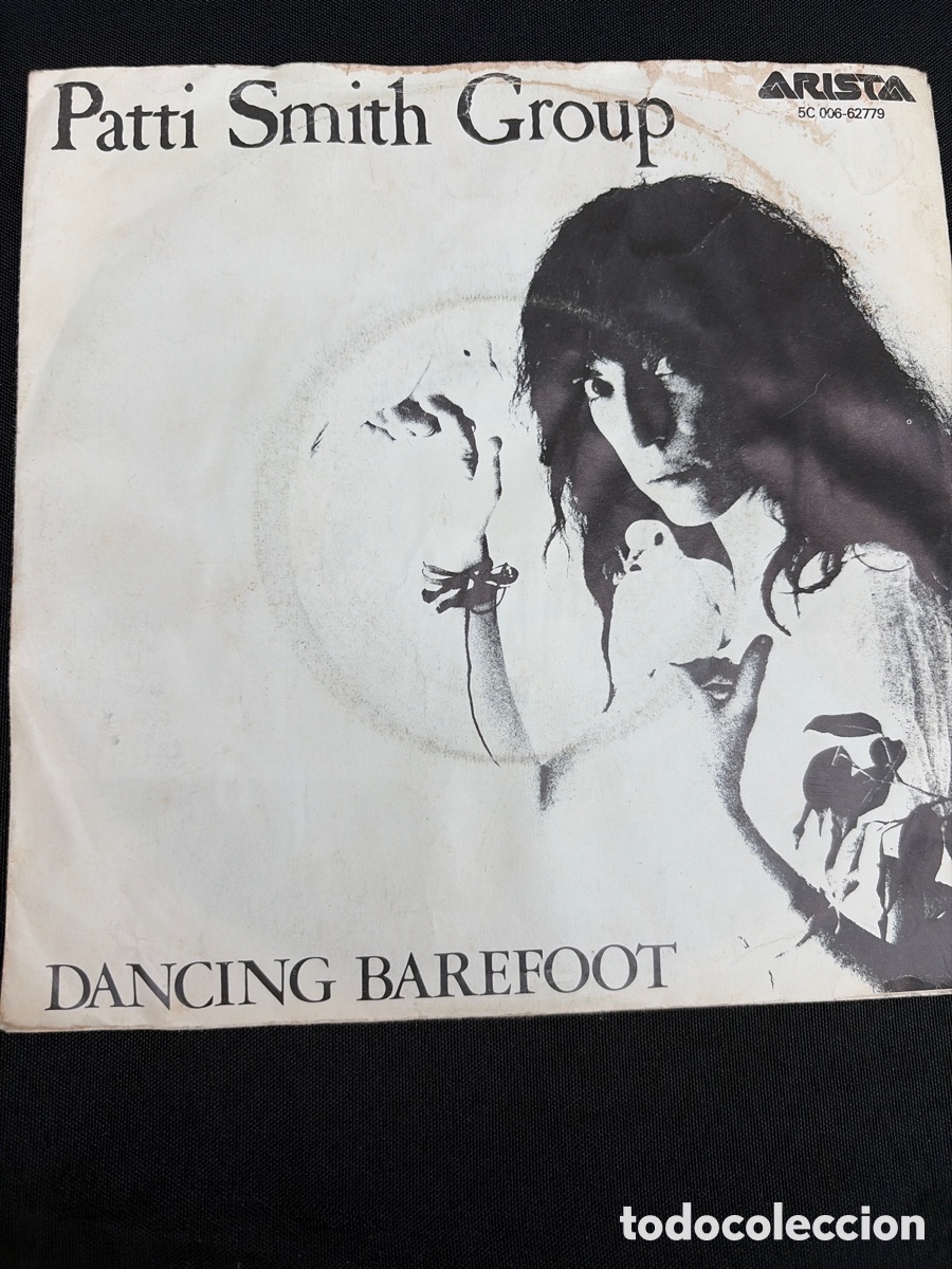 Discos de vinilo: PATTI SMITH GROUP - DANCING BAREFOOT SINGLE HOLANDA - Foto 1