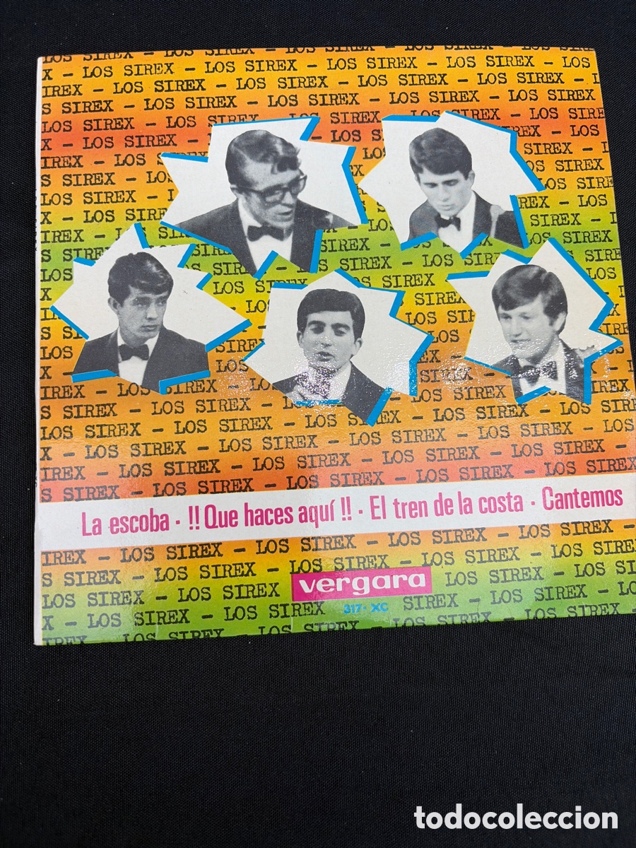 Discos de vinilo: LOS SIREX - LA ESCOBA + 3 EP
