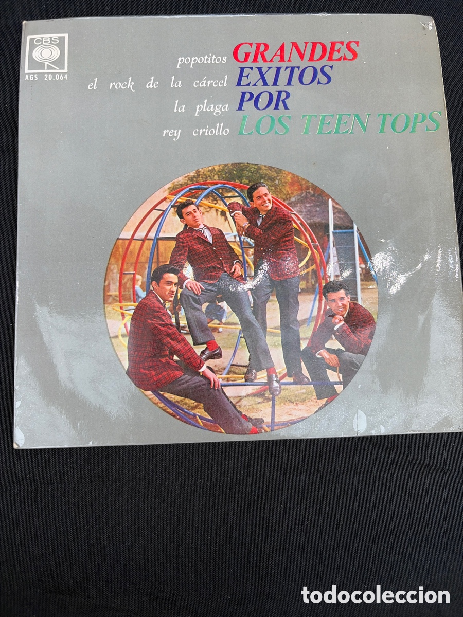 Discos de vinilo: LOS TEEN TOPS - POPOTITOS + 3 EP