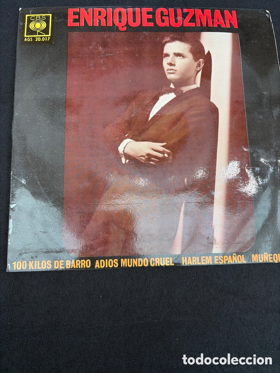 Discos de vinilo: ENRIQUE GUZMAN - 100 KILOS DE BARRO + 3 EP SPAIN