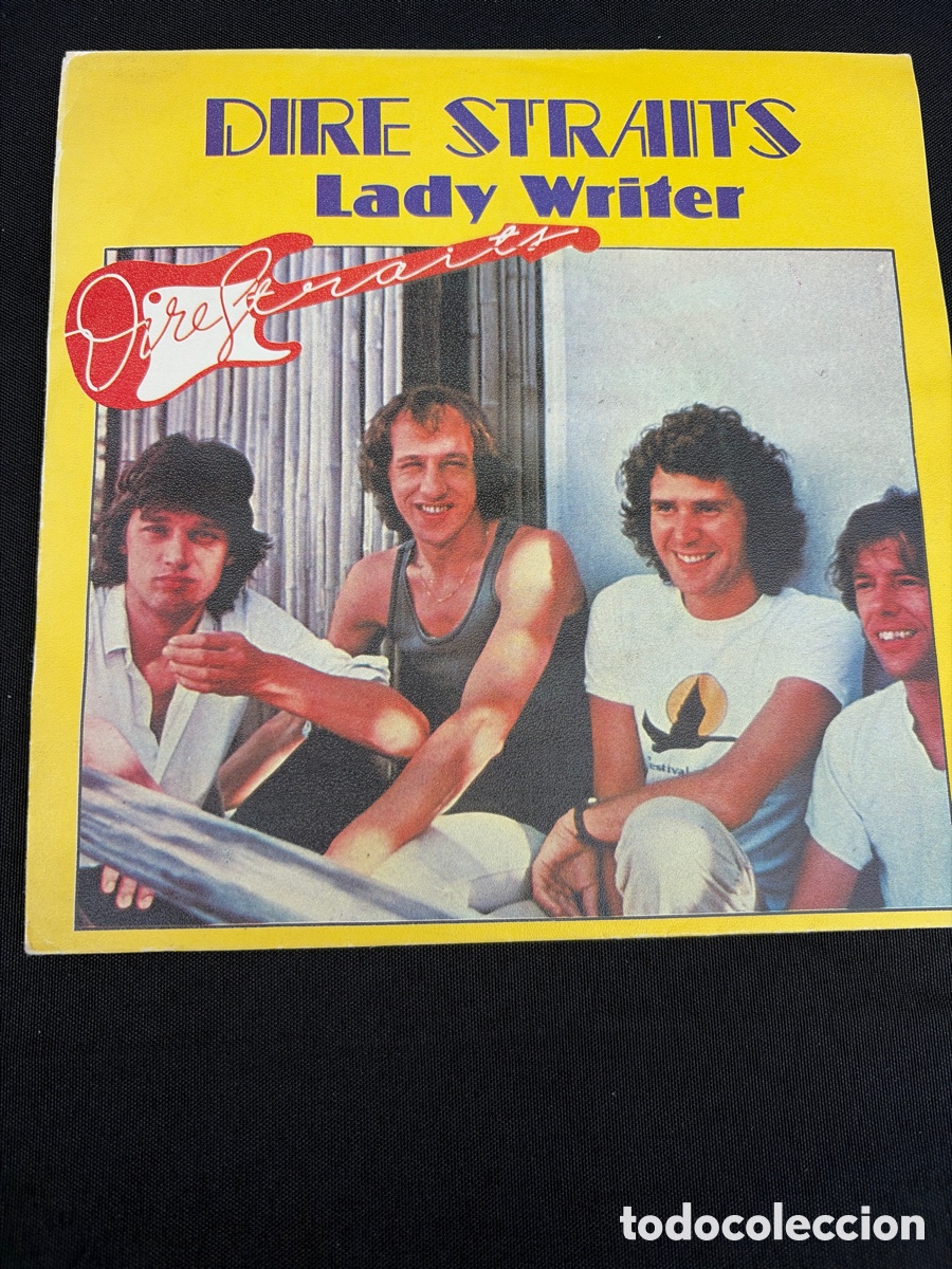 Discos de vinilo: DIRE STRAITS - LADY WRITER + WHERE DO YOU THINK YOU'RE GOING SINGLE SPAIN