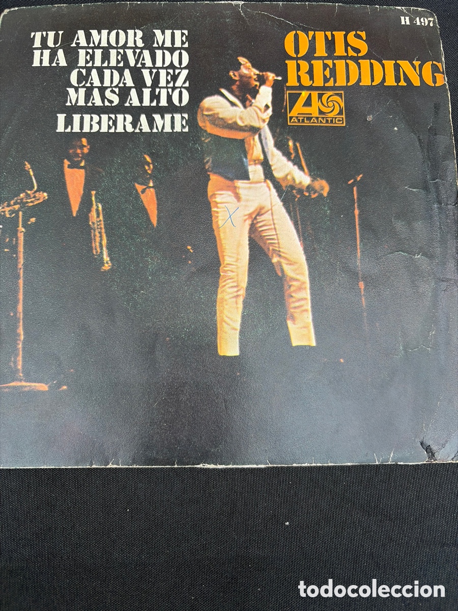 Discos de vinilo: OTIS REDDING - TU AMOR ME HA ELEVADO + LIBERAME SINGLE SPAIN