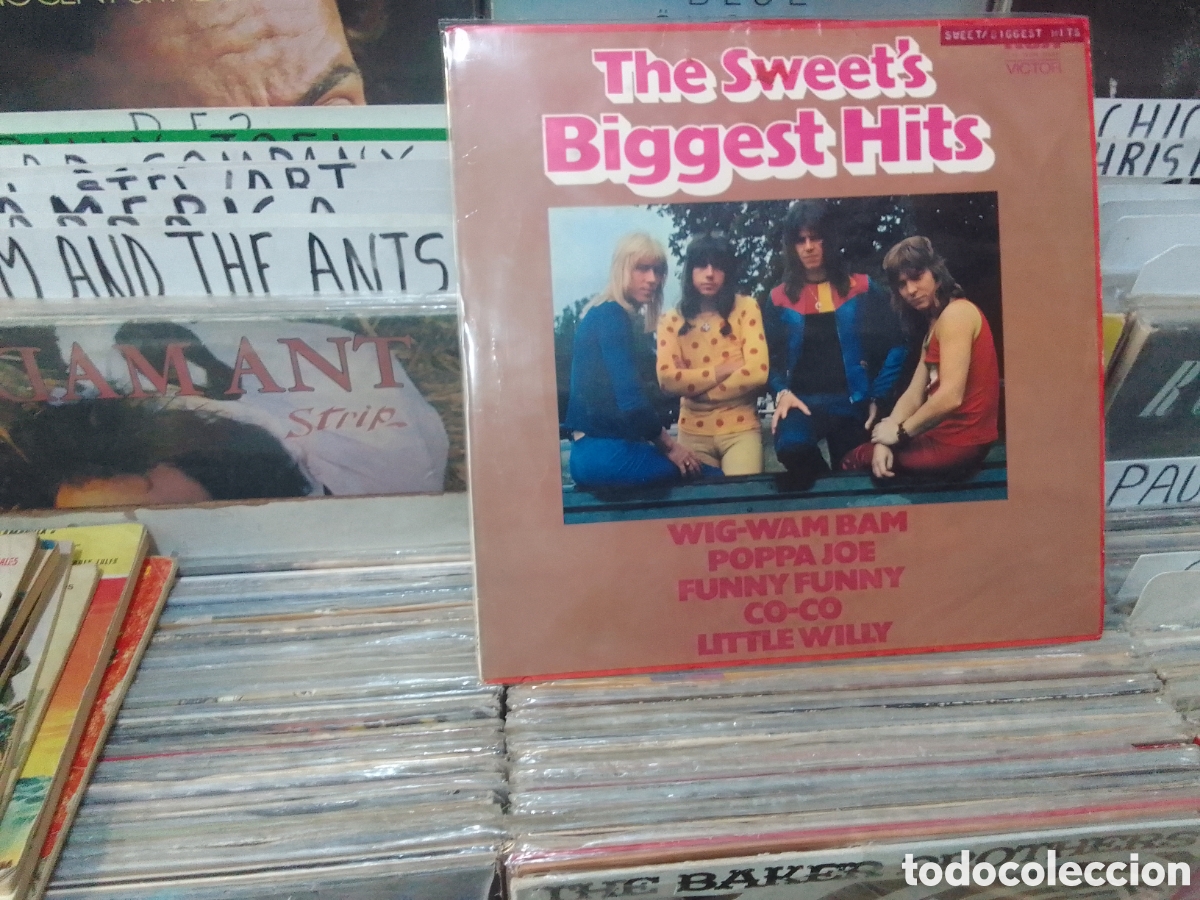 Discos de vinilo: The sweet,s biggest hits
