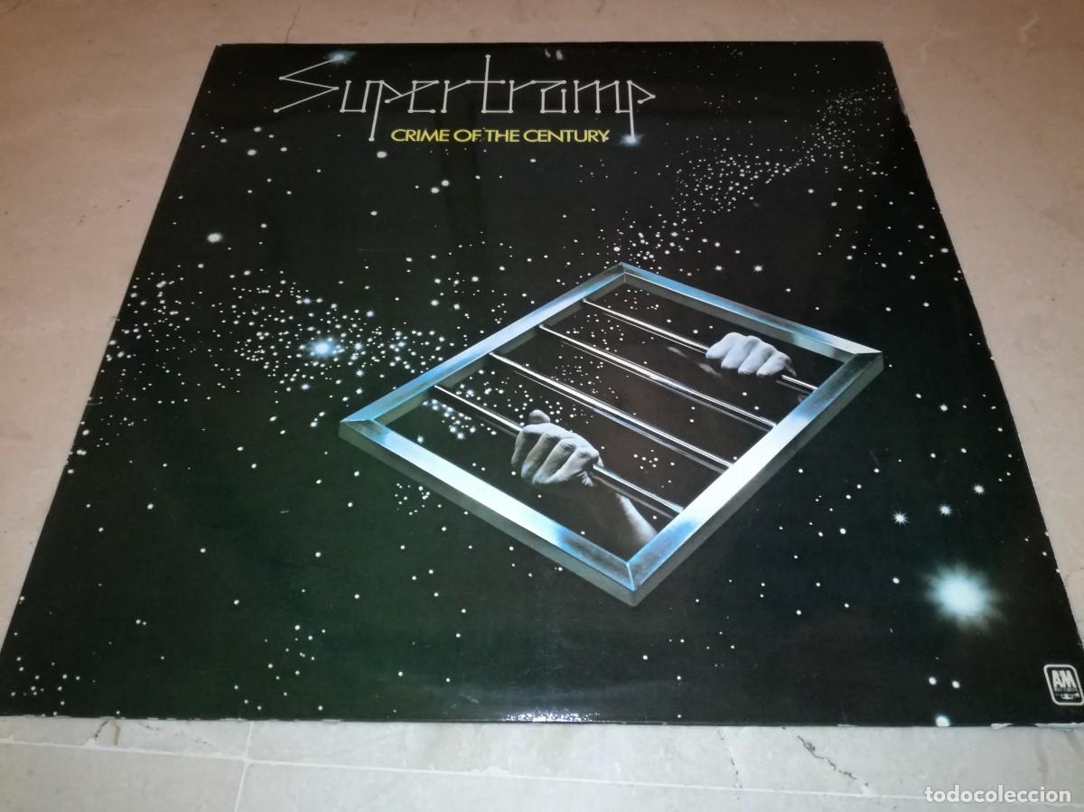 Discos de vinilo: SUPERTRAMP-CRIME OF THE CENTURY-CONTIENE ENCARTE-ORIGINAL ESPA&Ntilde;OL 1977