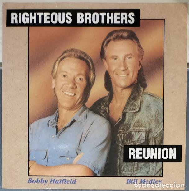 Discos de vinilo: Righteous Brothers - Reunion - LP Curb ref. CUR 467957 1. Ed. espa&ntilde;ola 1991.