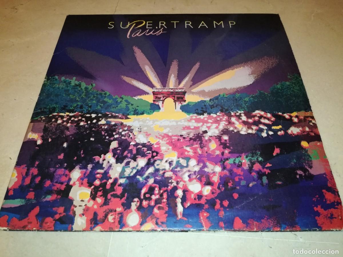 Discos de vinilo: SUPERTRAMP-PARIS-DOBLE LP-CONTIENE LOS ENCARTES-EDICION USA
