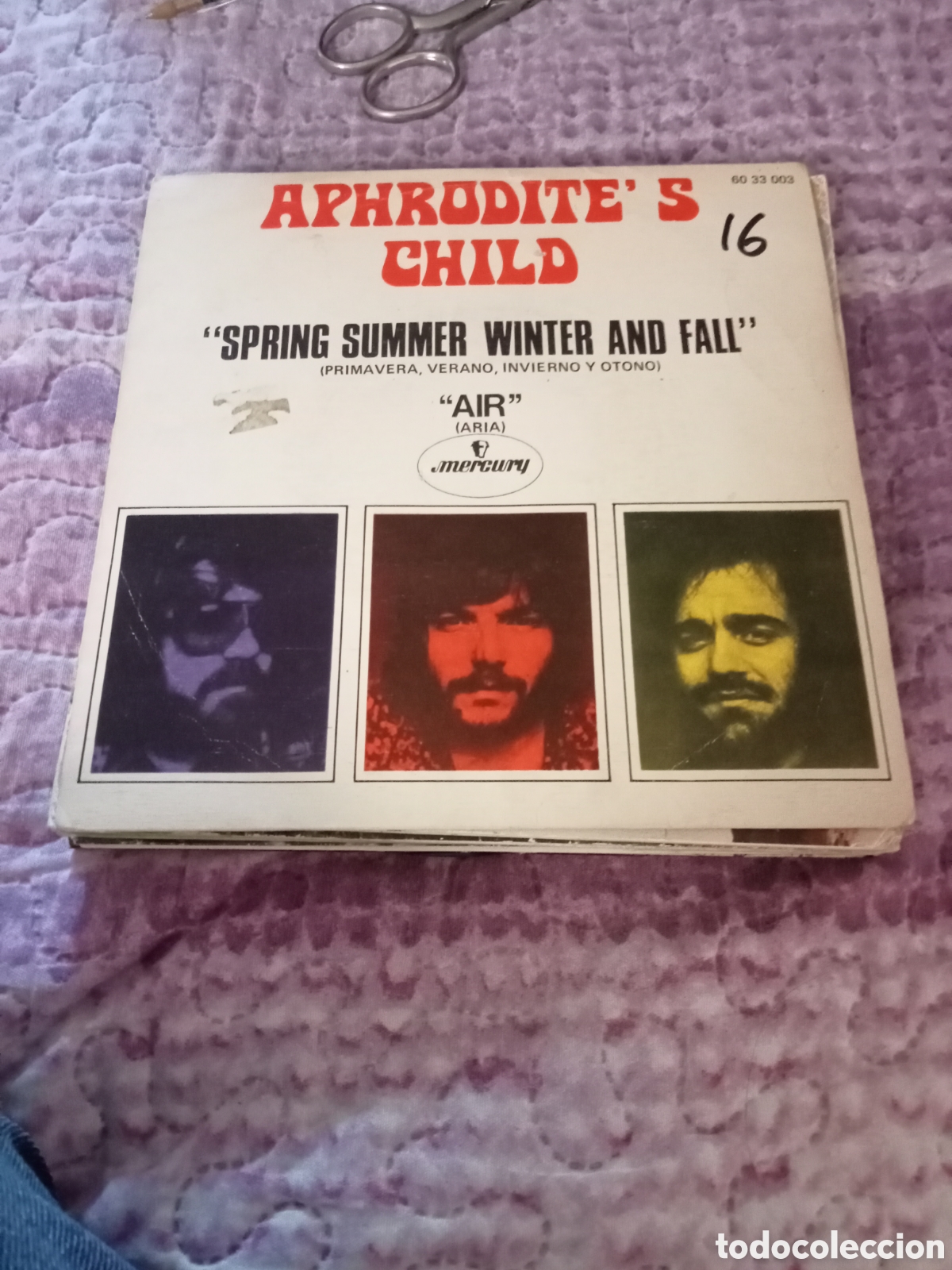 Discos de vinilo: Aphrodite' s child Spring summer winter and fall