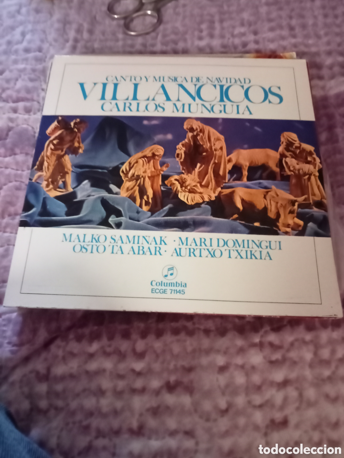 Discos de vinilo: Villancicos Carlos Murcia orfe&oacute;n Donostiarra