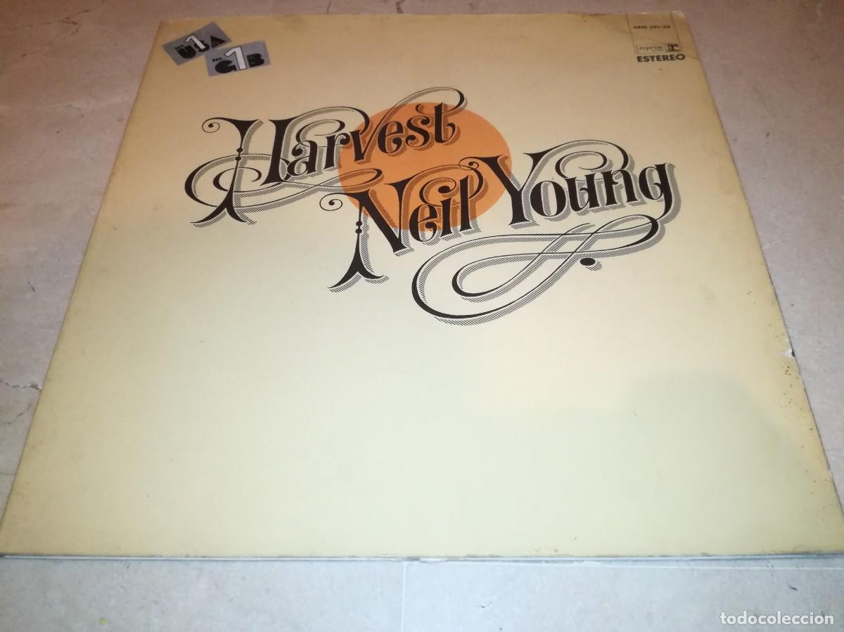 Discos de vinilo: NEIL YOUNG-HARVEST-GATEFOLD-CONTIENE ENCARTE-PRIMERA EDICI&Oacute;N ESPA&Ntilde;OLA 1972-EN BUEN ESTADO