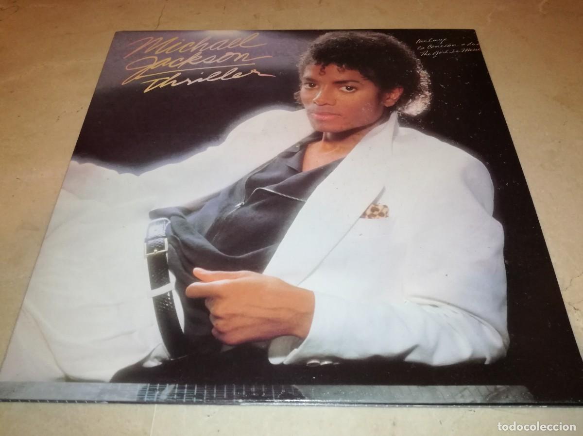 Discos de vinilo: MICHAEL JACKSON-THRILLER-GATEFOLD-CONTIENE ENCARTE-ORIGINAL ESPA&Ntilde;OL 1982