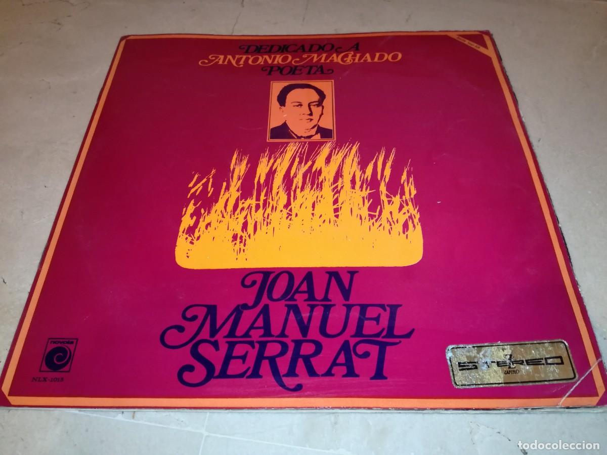 Discos de vinilo: JOAN MANUEL SERRAT-DEDICADO A ANTONIO MACHADO POETA-GATEFOLD-ORIGINAL 1969-NOVOLA