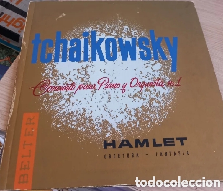 Discos de vinilo: LP Tchaikowsky Concierto para Piano N.1