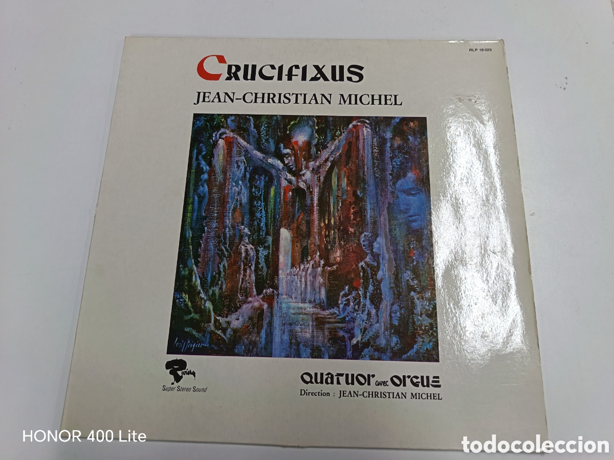 Discos de vinilo: LP Crucifixus Jean Christian Michel RLP 16 023