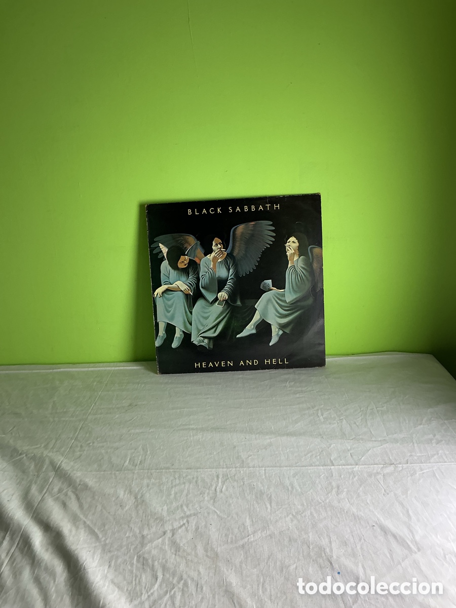 Discos de vinilo: BLACK SABBATH &ndash; HEAVEN AND HELL &ndash; LP VINILO VERTIGO &ndash; &Aacute;LBUM DE 1980 &ndash; RONNIE JAMES DIO
