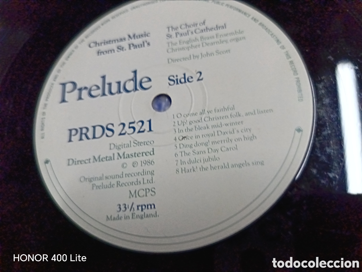 Discos de vinilo: LP Christmas Music from St. Pauls - Foto 6