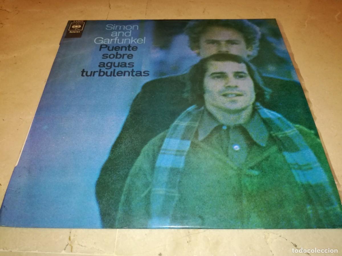 Discos de vinilo: SIMON AND GARFUNKEL-PUENTE SOBRE AGUAS TURBULENTAS-PRIMERA EDICI&Oacute;N ESPA&Ntilde;OLA 1970