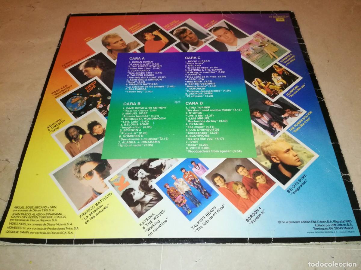 Discos de vinilo: BOOM-EL DISCO DE LOS EXITOS-30 EXITOS EN VERSION ORIGINAL-DOBLE LP-ORIGINAL 1985 - Foto 2