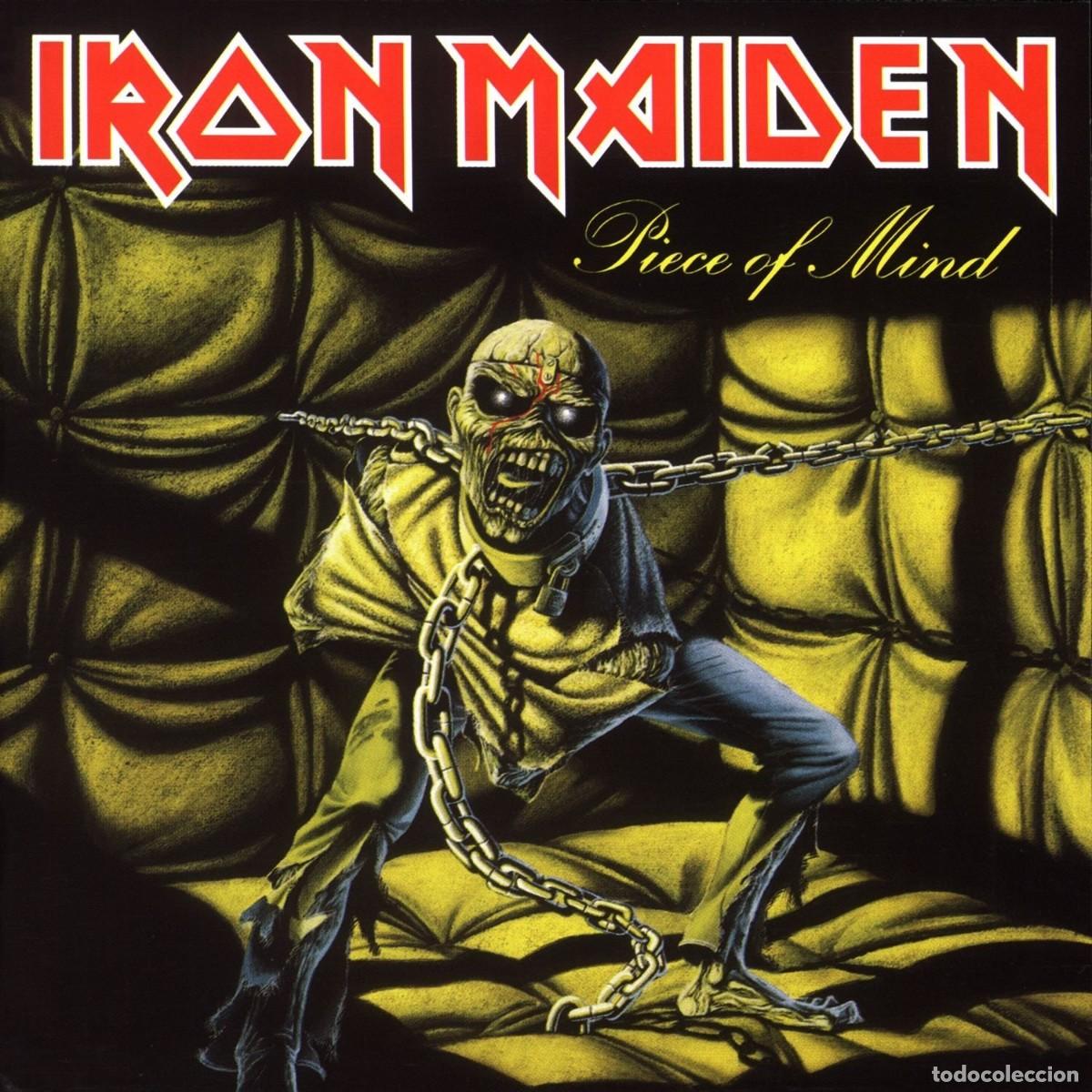 Discos de vinilo: IRON MAIDEN PIECE OF MIND LP VINILO