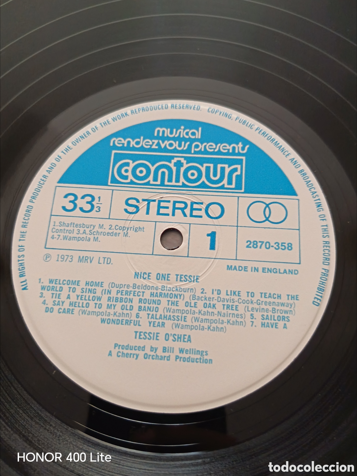 Discos de vinilo: LP Tesie OShea - Nice One Tesie (1973) - Foto 6