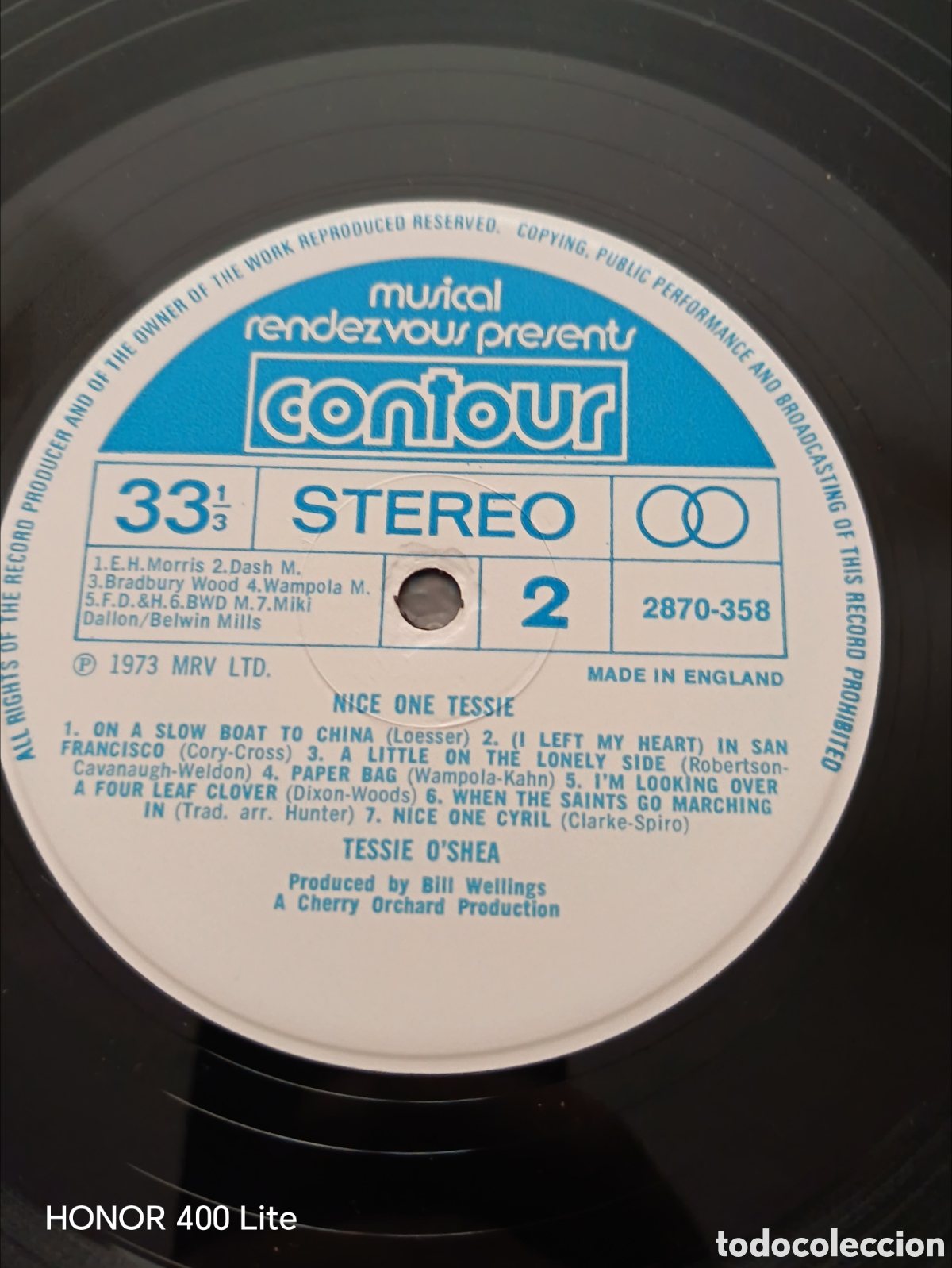 Discos de vinilo: LP Tesie OShea - Nice One Tesie (1973) - Foto 8