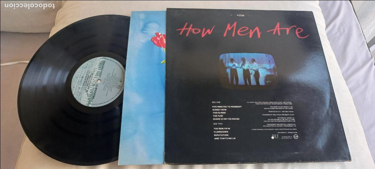 Discos de vinilo: Heaven 17 &ndash; How Men Are Virgin &ndash; V2326 Vinilo, LP, Album Pa&iacute;s: UK 1984