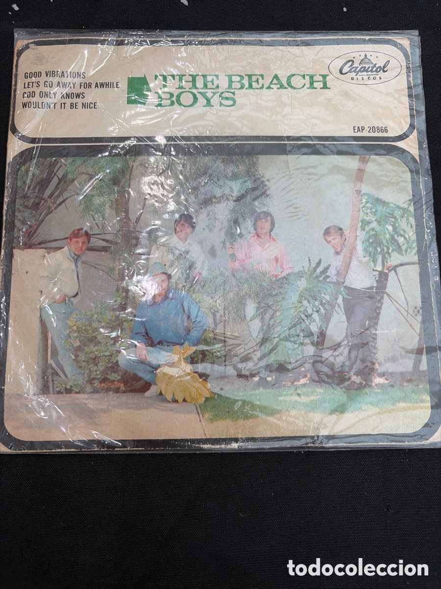 Discos de vinilo: THE BEACH BOYS - GOOD VIBRATIONS + 3 EP MEXICO RARO