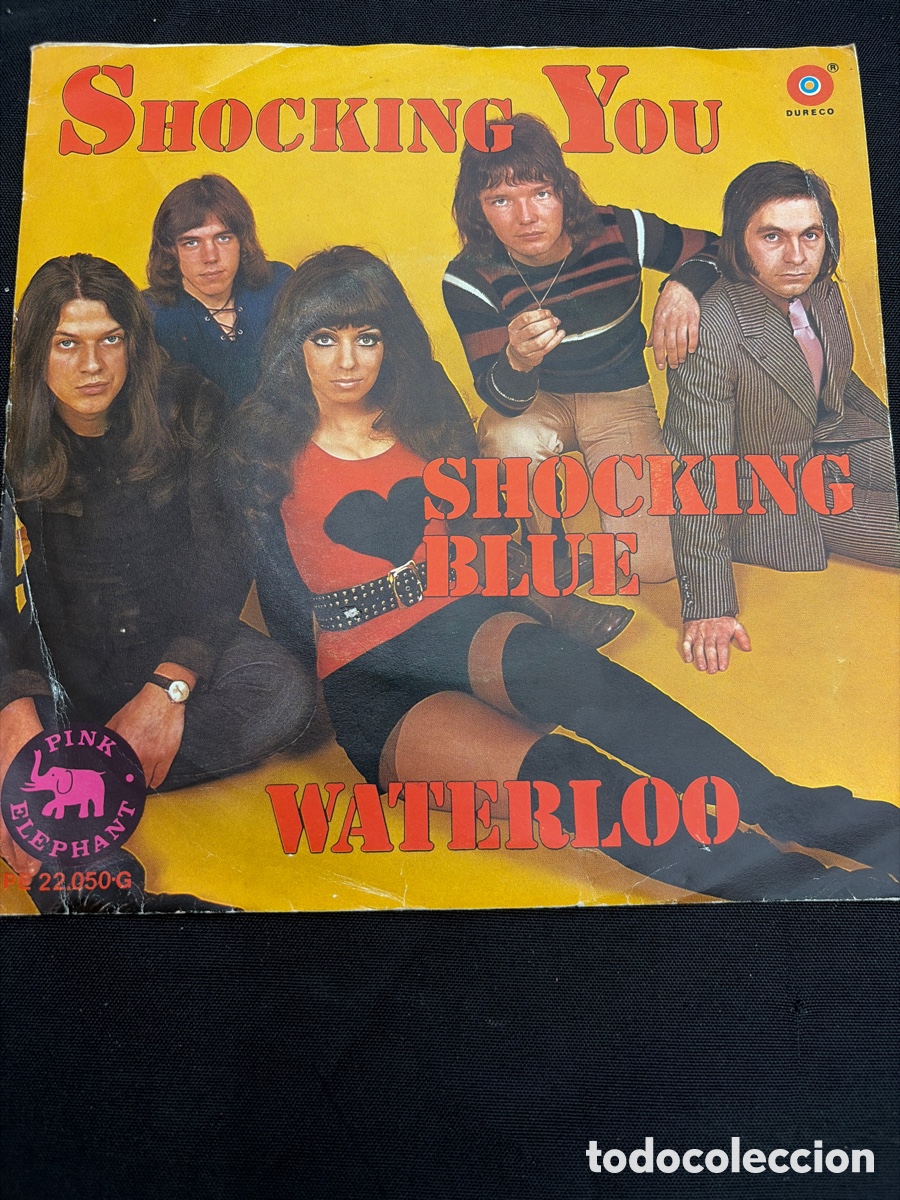 Discos de vinilo: SHOCKING BLUE - SHOCKING YOU + WATERLOO SINGLE HOLANDA - Foto 1