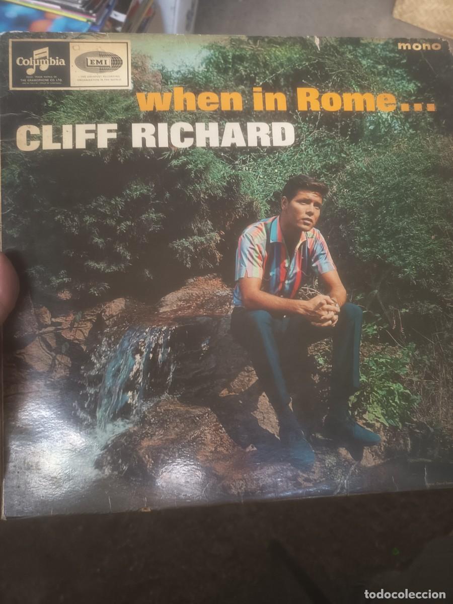 Discos de vinilo: DISCO LP CLIFF RICHARD ,( WHEN IN ROME) - Foto 1