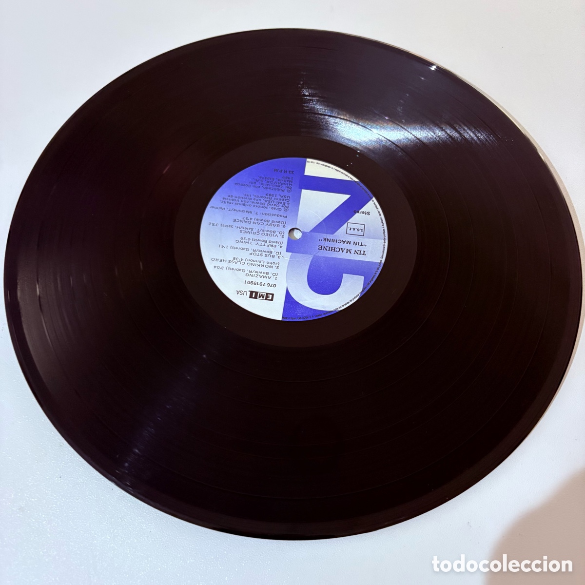 Discos de vinilo: lp Tin Machine edicion espa&ntilde;ola de 1989 - Foto 5