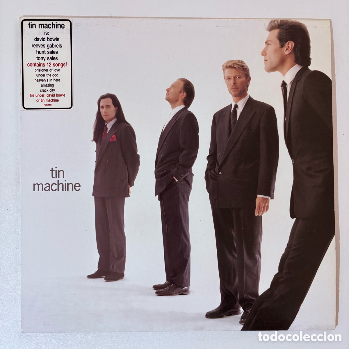 Discos de vinilo: lp Tin Machine edicion espa&ntilde;ola de 1989 - Foto 1