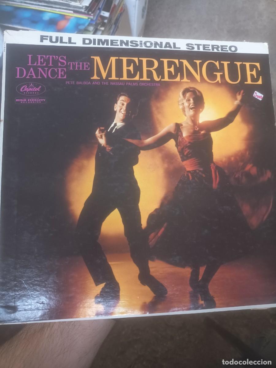 Discos de vinilo: DISCO LP LET,S DANCE THE MERENGUE,( USA) - Foto 1