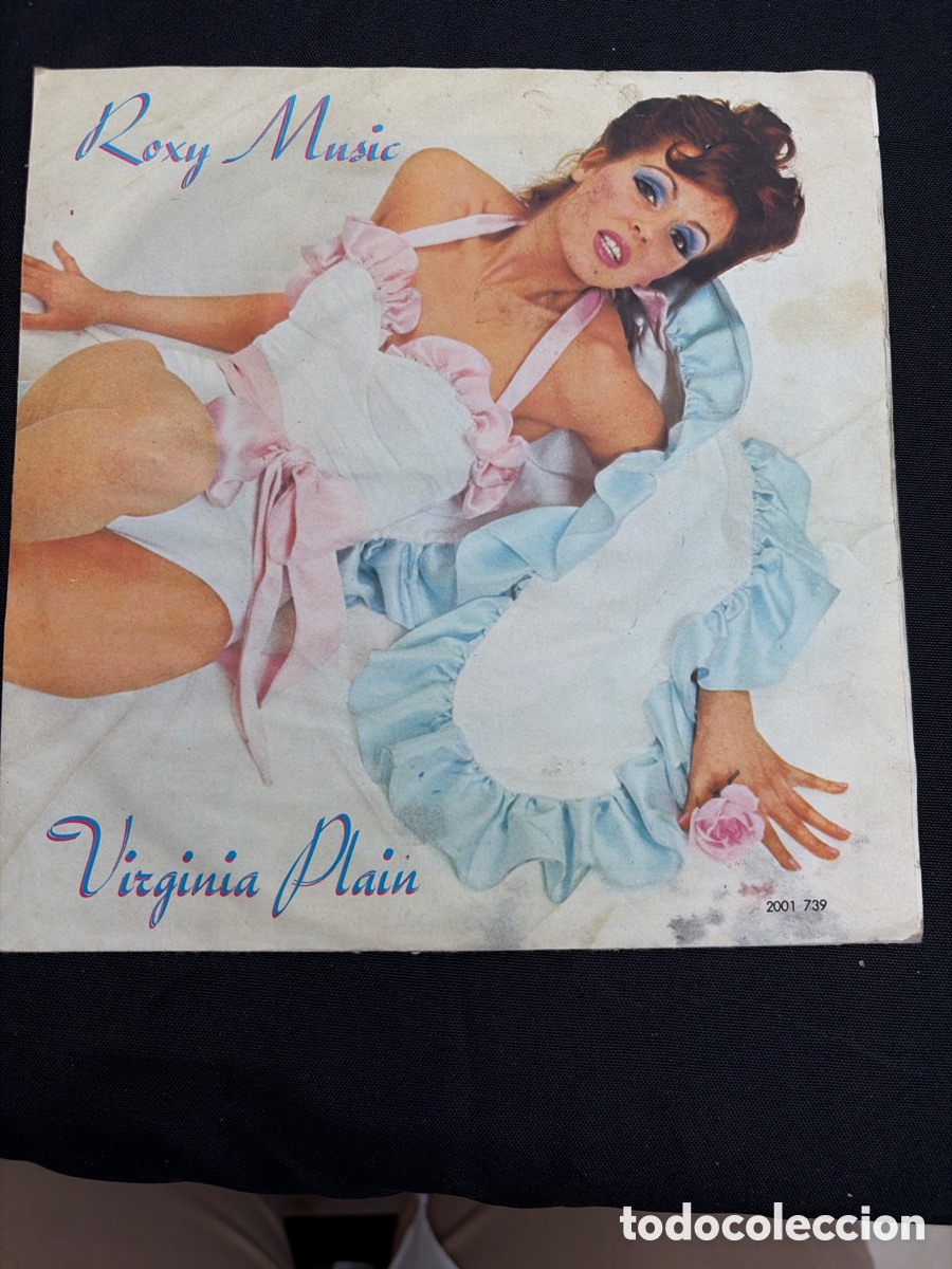 Discos de vinilo: ROXY MUSIC - VIRGINIA PLAIN + PYJARAMA SINGLE HOLANDA