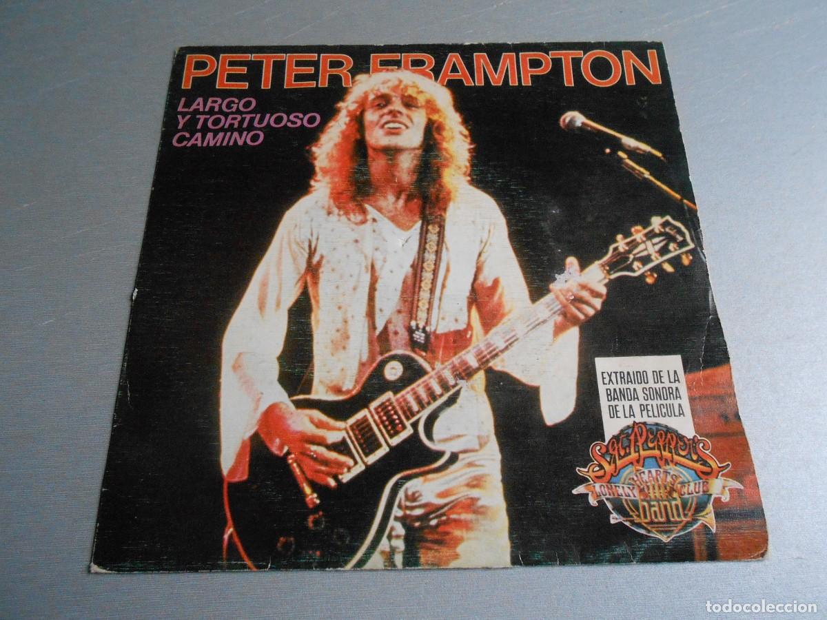 Discos de vinilo: PETER FRAMPTON, SG, THE LONG AND WINDING ROAD + 1, A&Ntilde;O 1978, A & M, AMS-6621