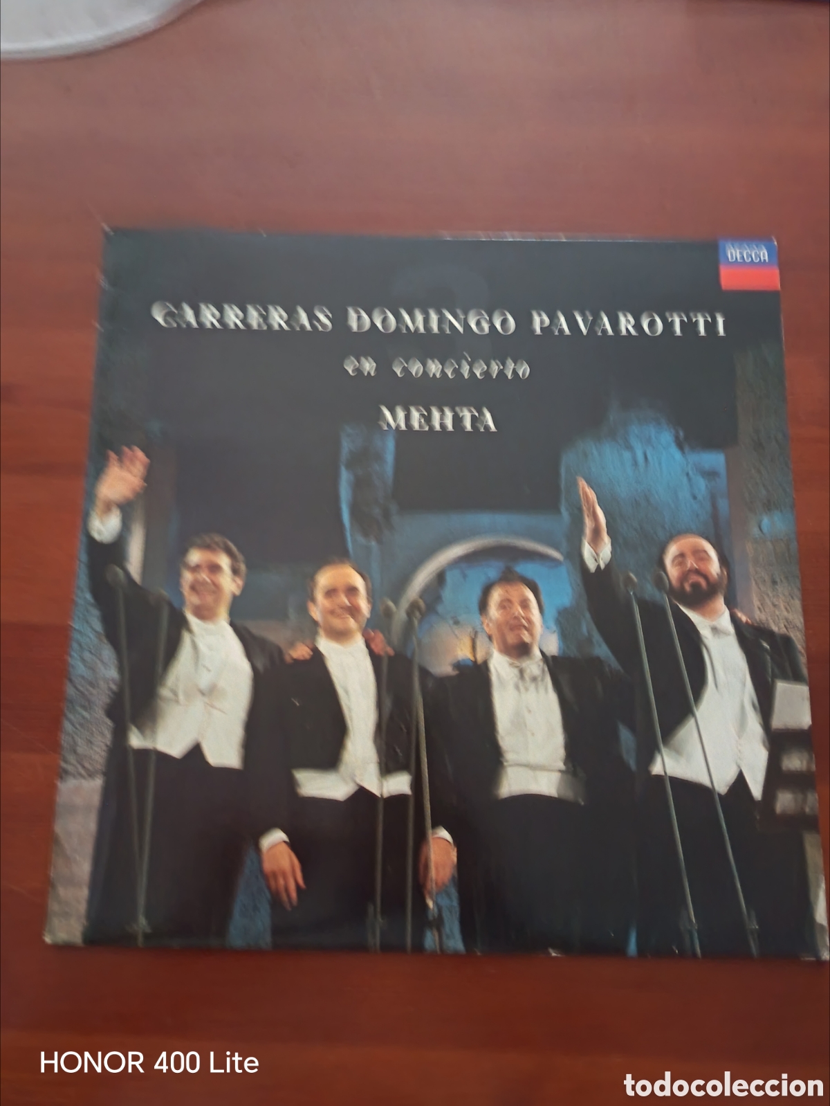 Discos de vinilo: LP Los Tres Tenores en Concierto