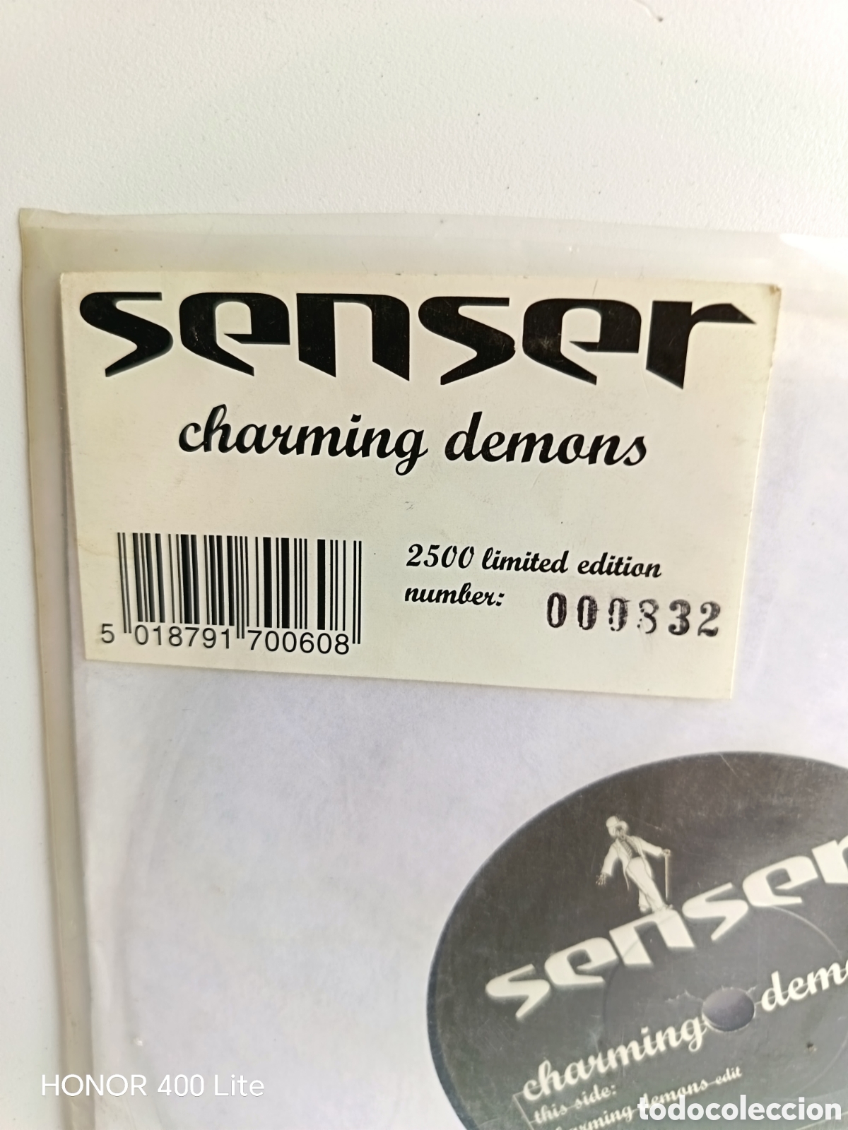 Discos de vinilo: Vinilo 7 Senser - Charming Demons - Foto 2