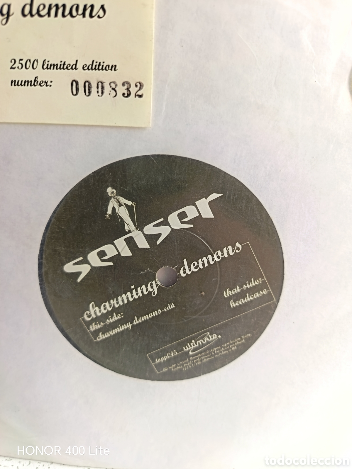Discos de vinilo: Vinilo 7 Senser - Charming Demons - Foto 4