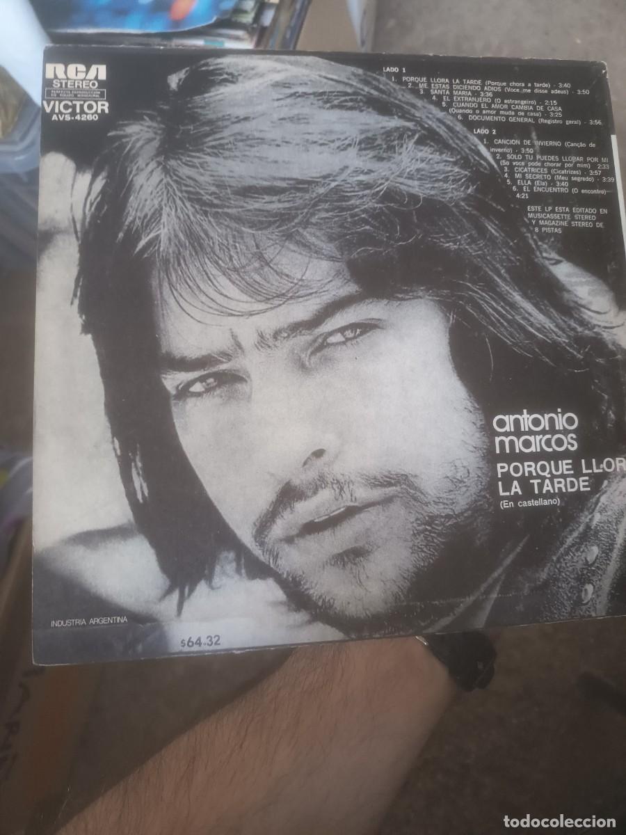 Discos de vinilo: DISCO LP ANTONIO MARCOS ,( ARGENTINA) - Foto 2