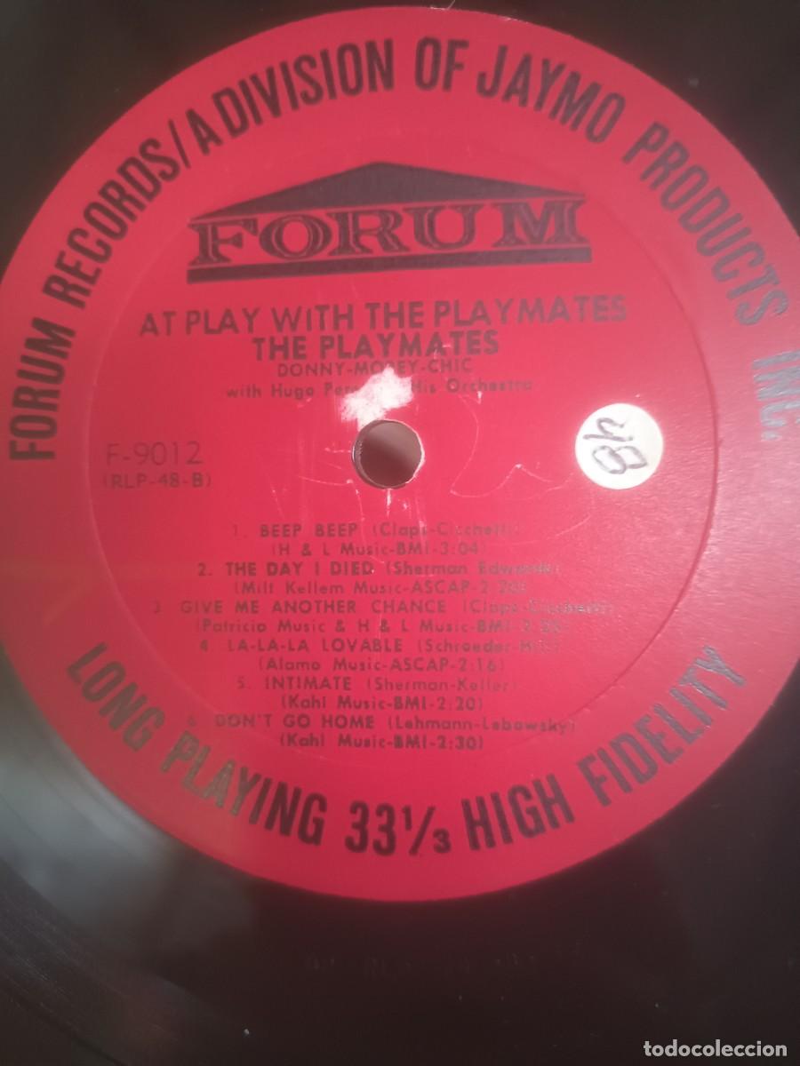 Discos de vinilo: DISCO LP THE PLAYMATES,( USA) - Foto 3